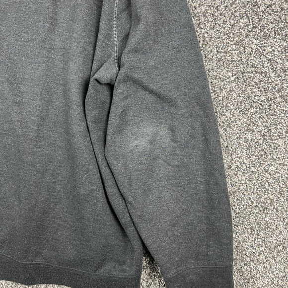 Eddie Bauer Mens Dark Gray Crewneck Long Sleeve Sweatshirt Pullover 2XL Vintage - Picture 6 of 7